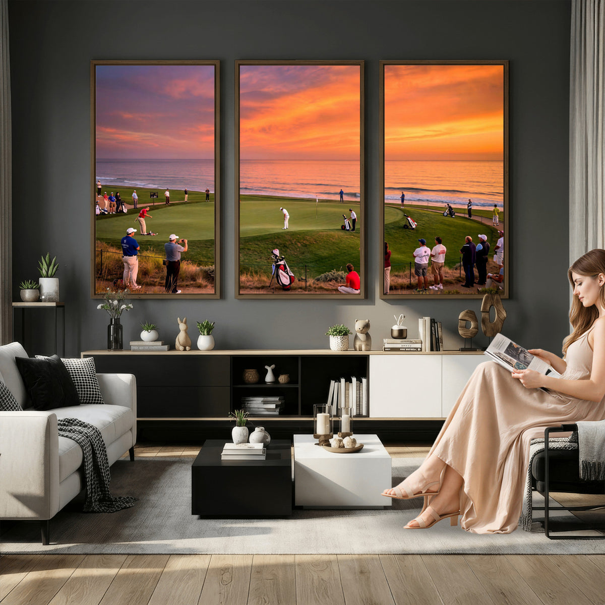 57561775-MGV-CV-36X24 - Stadium Wall Art Canvas Print