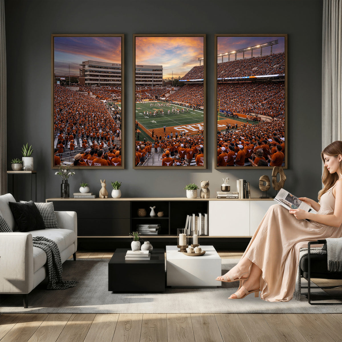 23560699-MGV-CV-36X24 - Stadium Wall Art Canvas Print