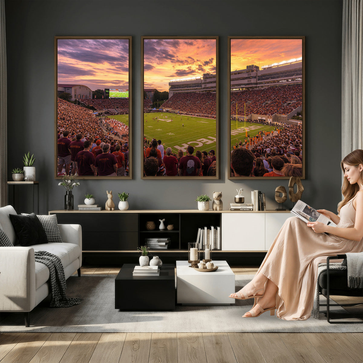 20221405-MGV-CV-36X24 - Stadium Wall Art Canvas Print