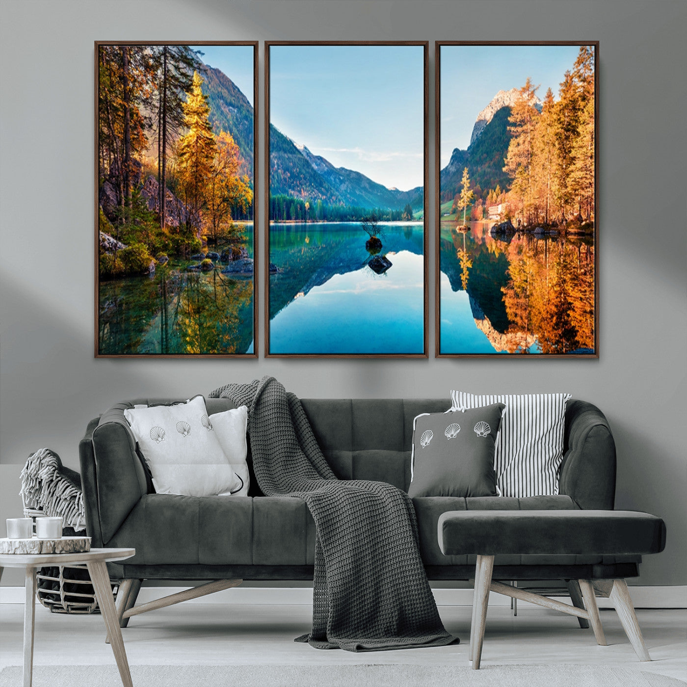 MGV-FC-48X32-3P - Fantastic Autumn Panorama Wall Art Canvas Print