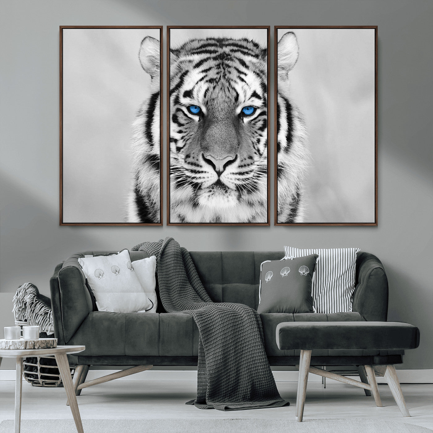 MGV-FC-48X32-3P - Tiger Canvas Artwork Wall Art Print