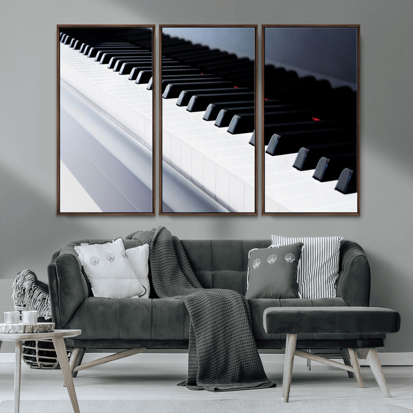 MGV-FC-48X32-3P - Piano Artwork Canvas Wall Art Print