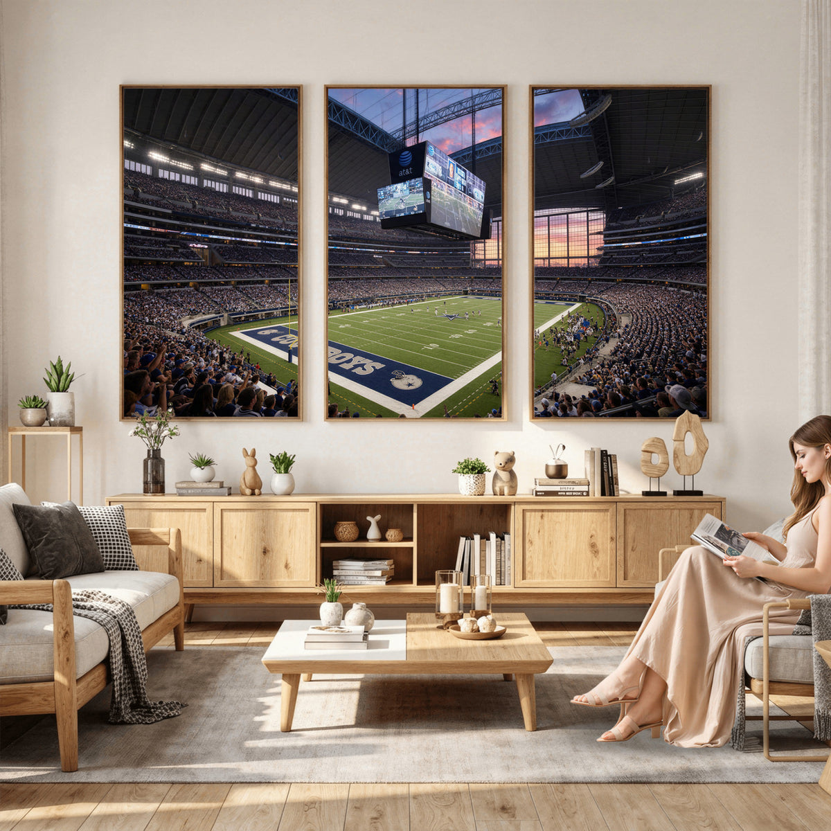 32321096-MGV-CV-36X24 - Stadium Wall Art Canvas Print