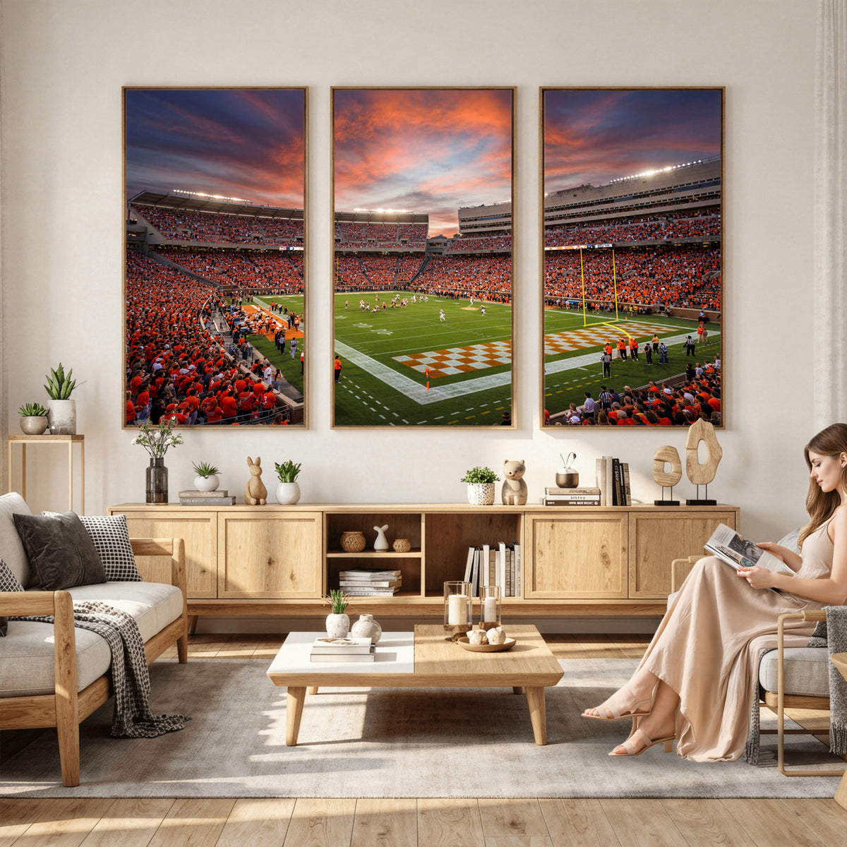 67648335-MGV-CV-36X24 - Stadium Wall Art Canvas Print