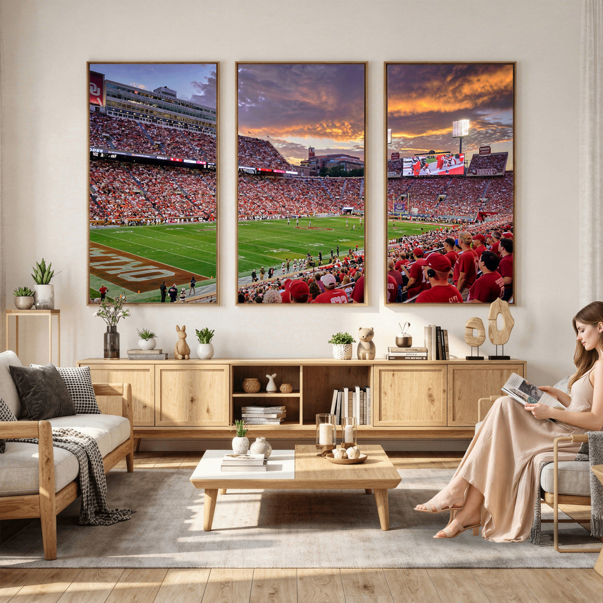 47794729-MGV-CV-36X24 - Stadium Wall Art Canvas Print