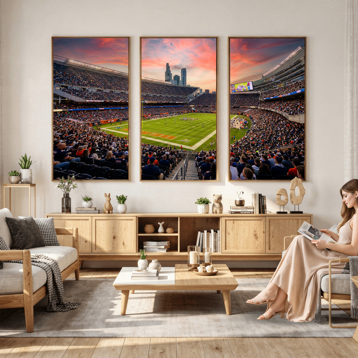 15295996-MGV-CV-36X24 - Stadium Wall Art Canvas Print