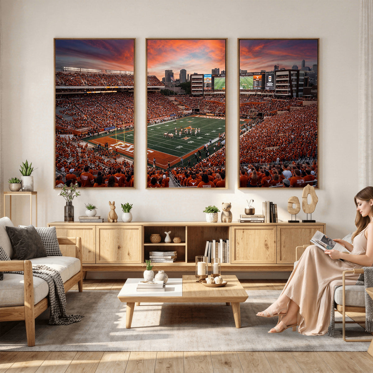 68564193-MGV-CV-36X24 - Stadium Wall Art Canvas Print