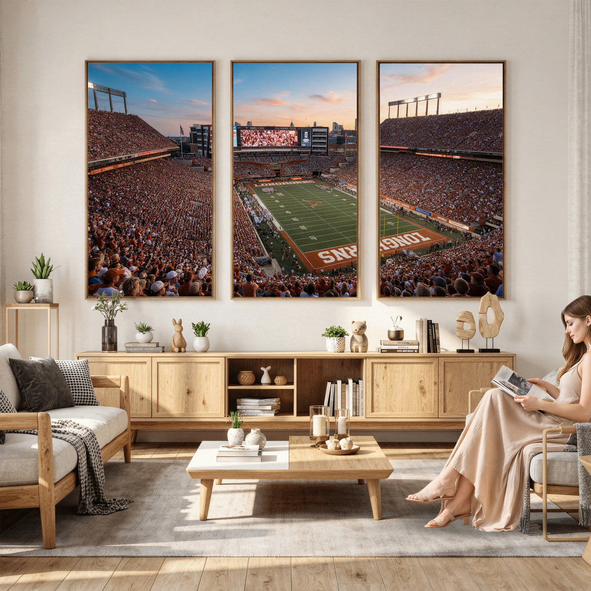 41187139-MGV-CV-36X24 - Stadium Wall Art Canvas Print