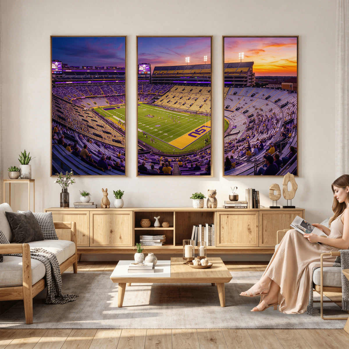 21378512-MGV-CV-36X24 - Stadium Wall Art Canvas Print