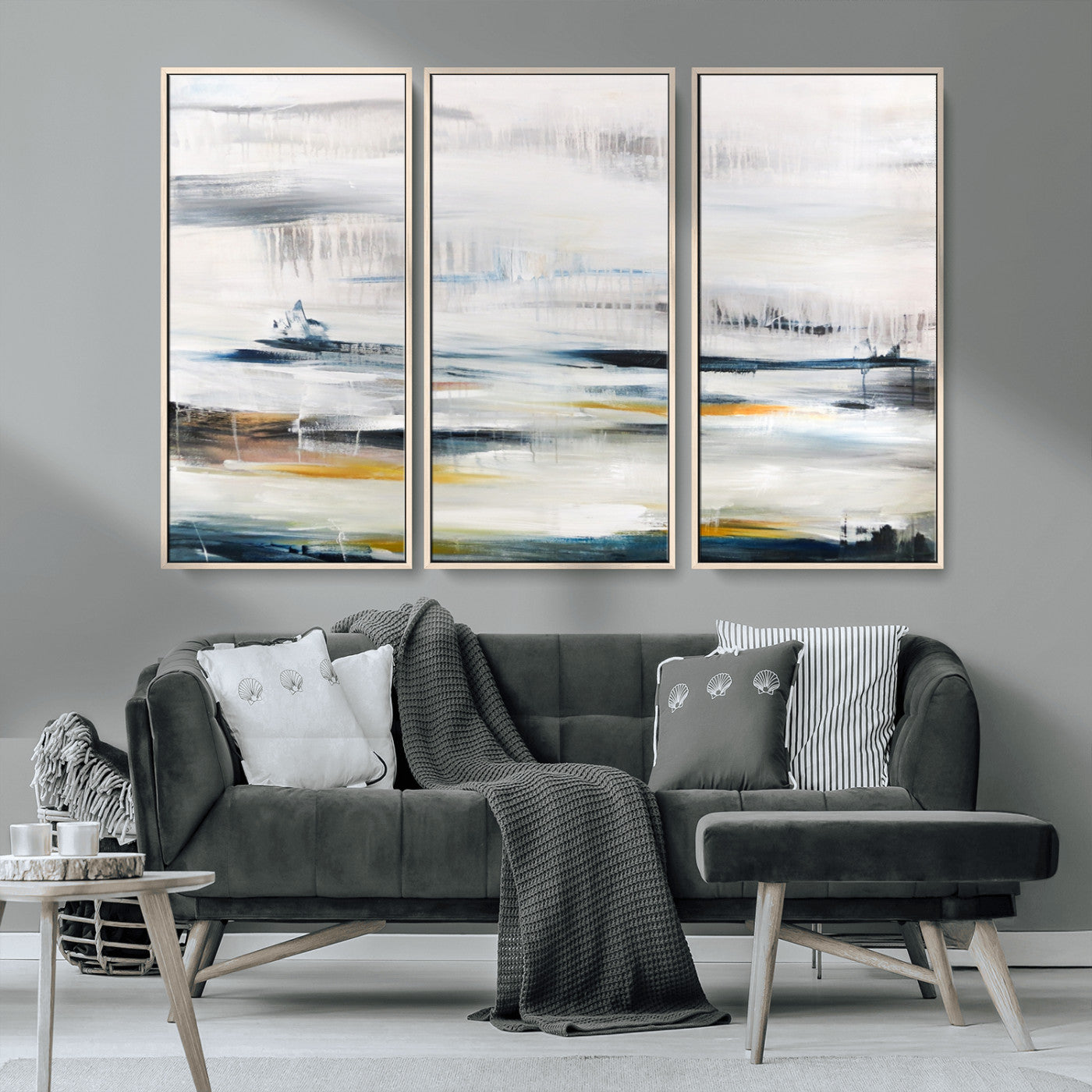 74932-MGV-CV-36X24-Soft Color Abstract Canvas Print
