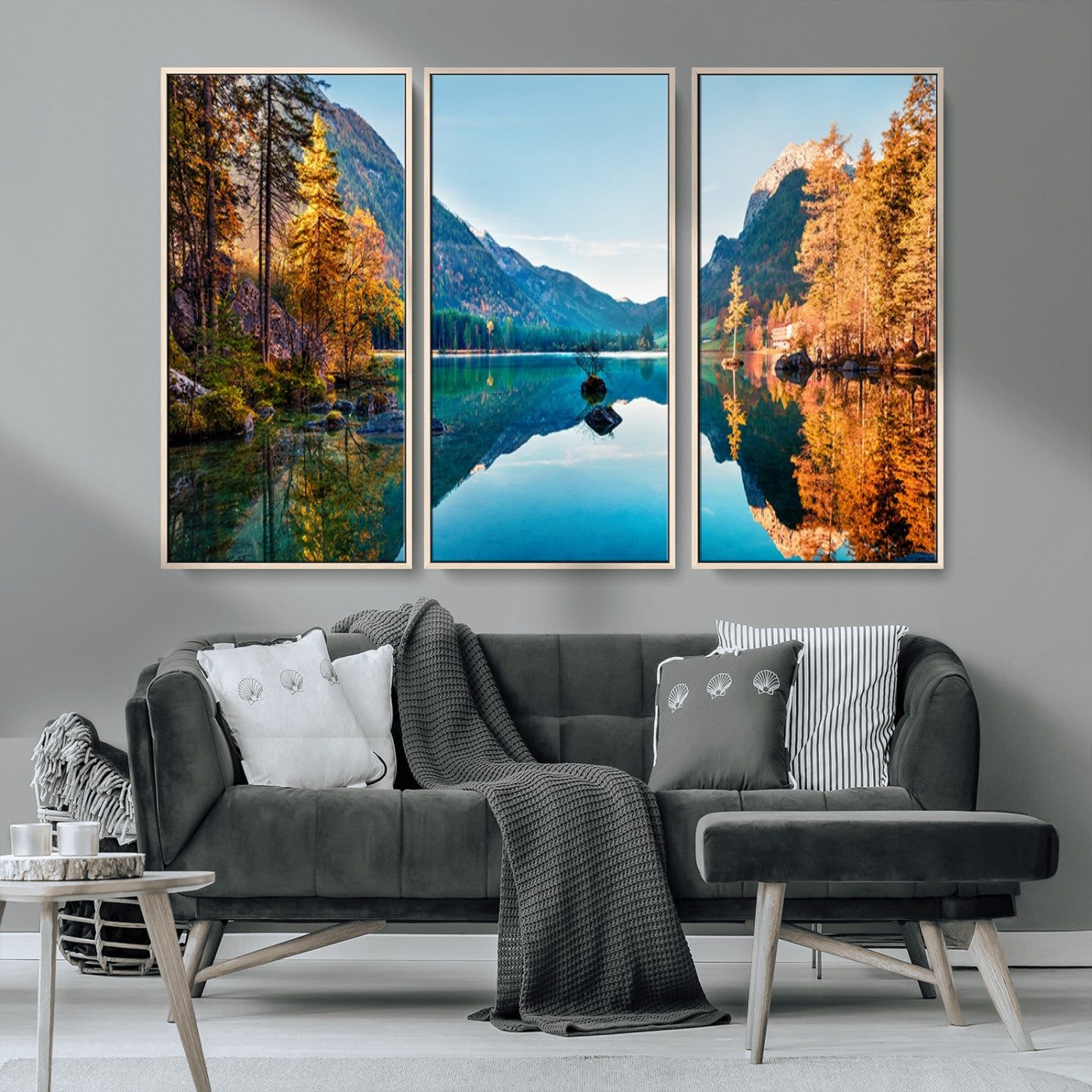 MGV-FC-48X32-3P - Fantastic Autumn Panorama Wall Art Canvas Print