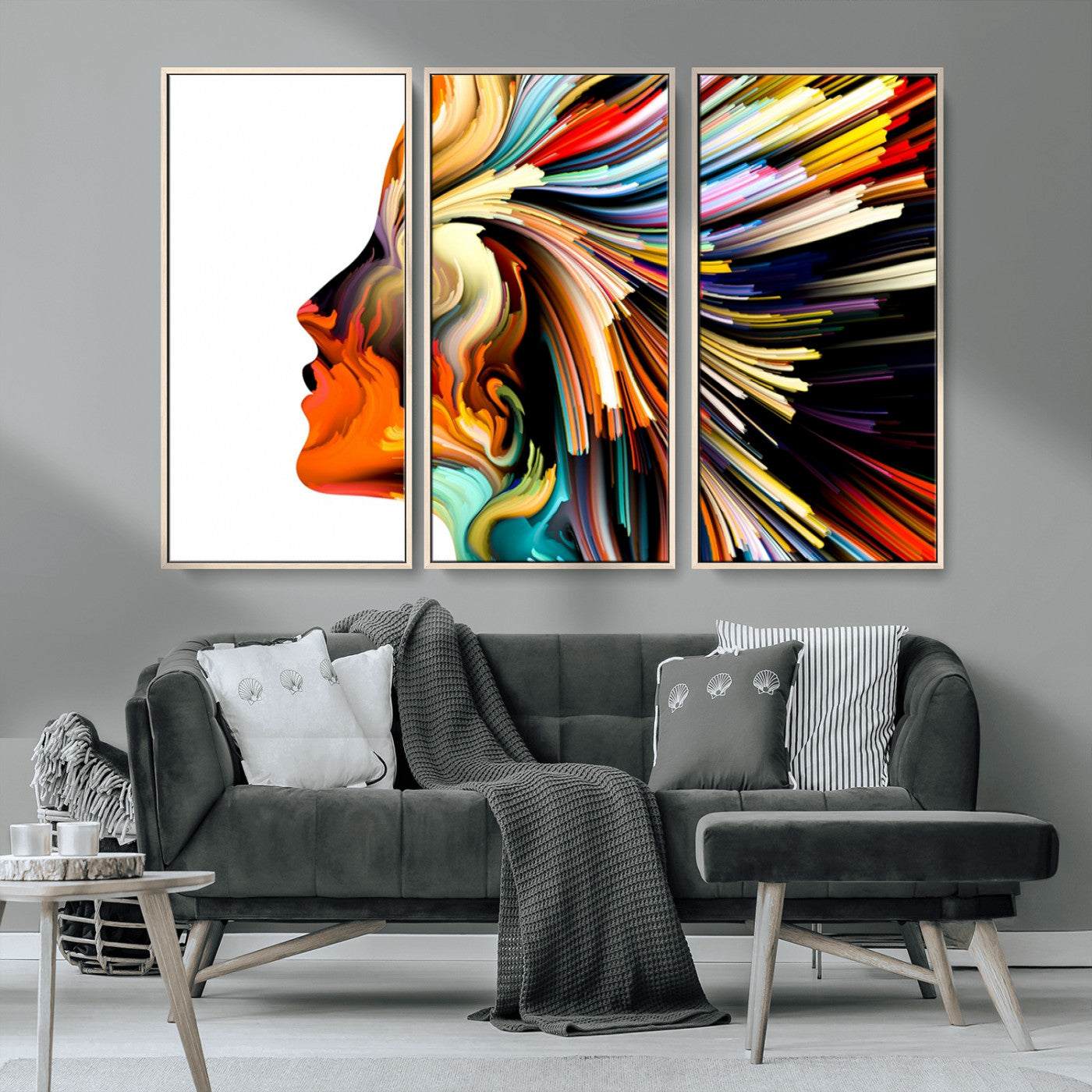MGV-FC-48X32-3P - Profile Colors Canvas Print