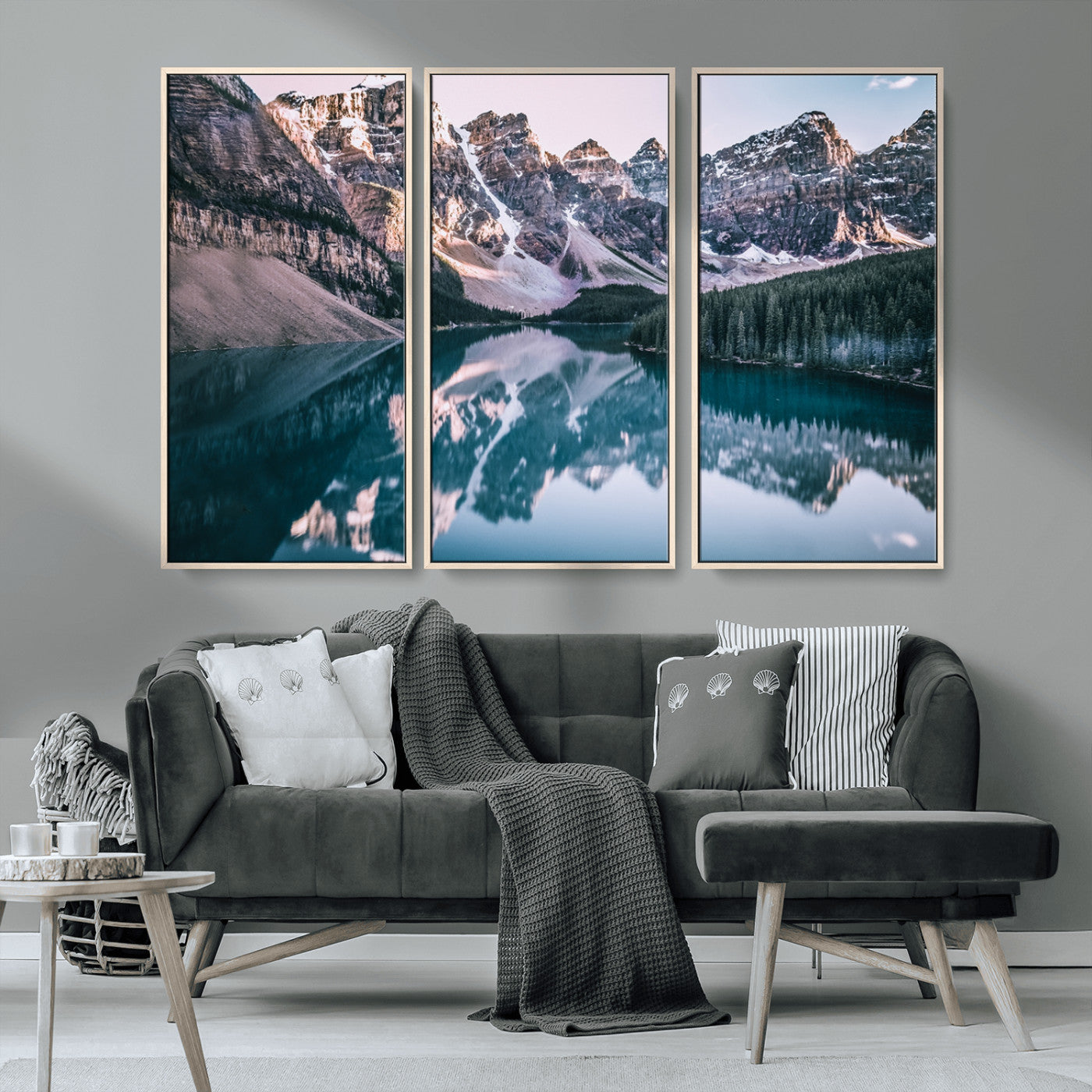 MGV-FC-48X32-3P - Banff Nal Park Wall Art Canvas Print