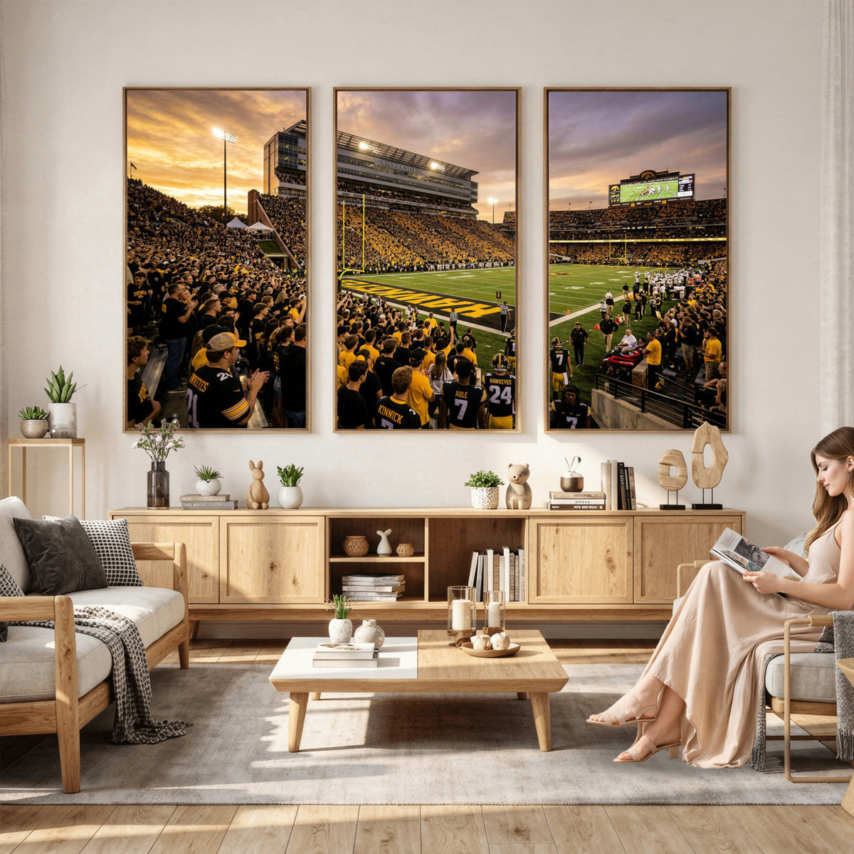 60847729-MGV-CV-36X24 - Stadium Wall Art Canvas Print