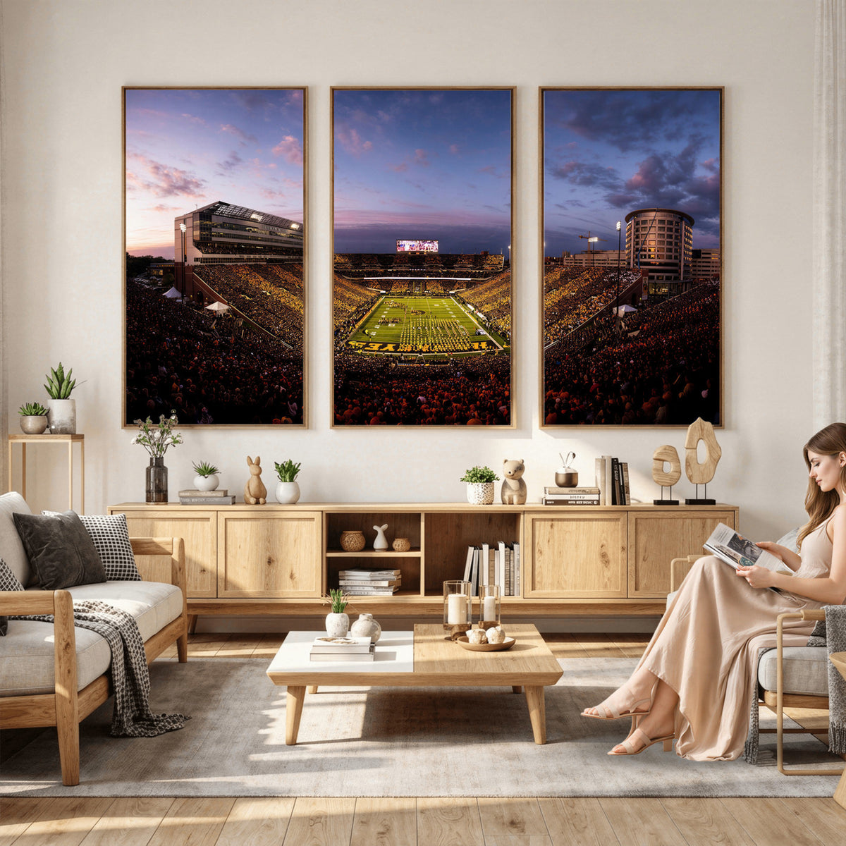 49683861-MGV-CV-36X24 - Stadium Wall Art Canvas Print