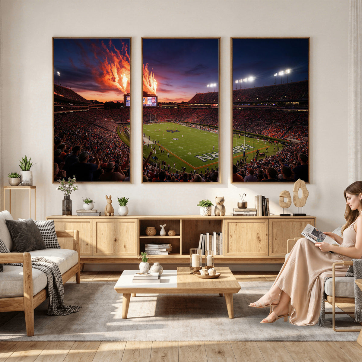 30686080-MGV-CV-36X24 - Stadium Wall Art Canvas Print