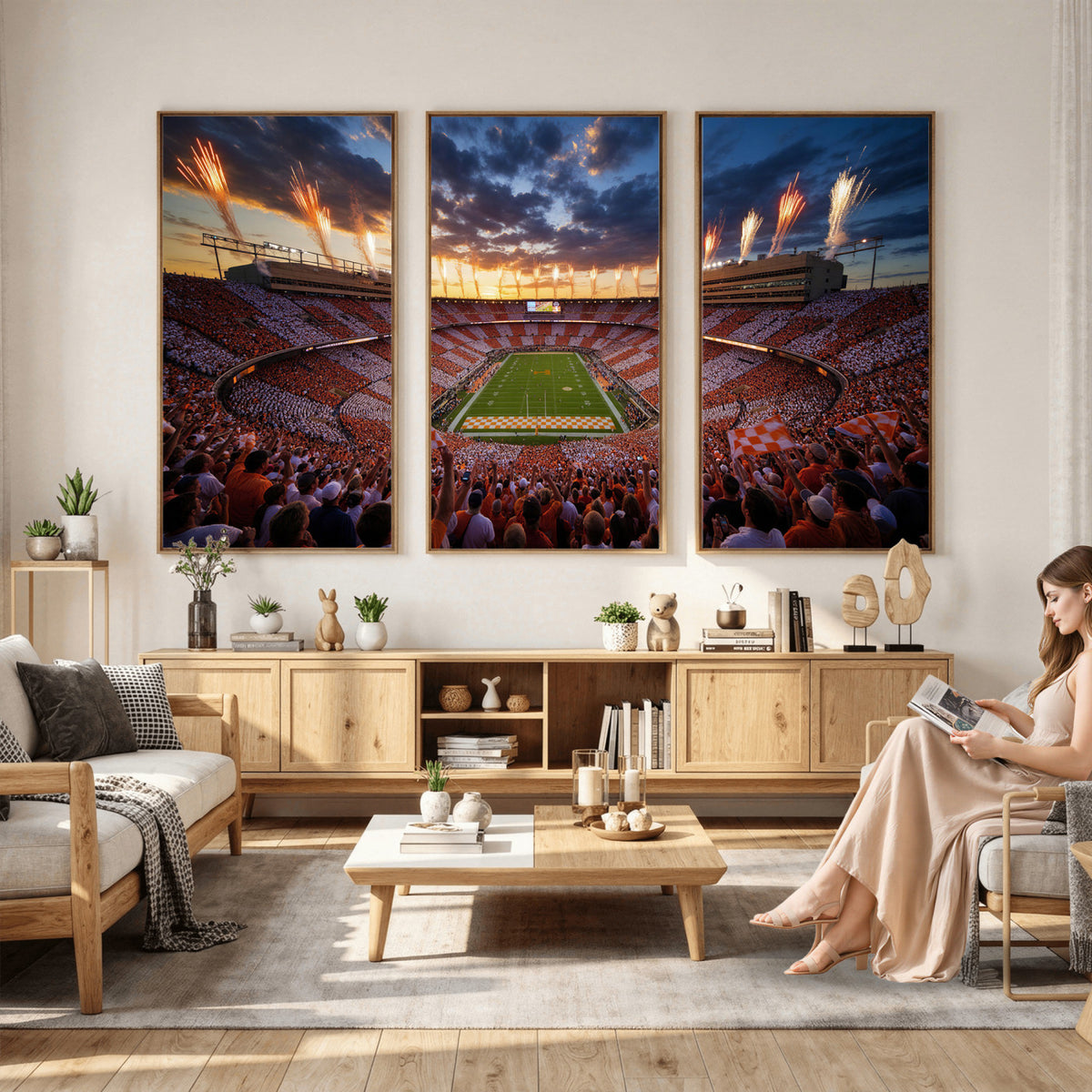 29672818-MGV-CV-36X24 - Stadium Wall Art Canvas Print