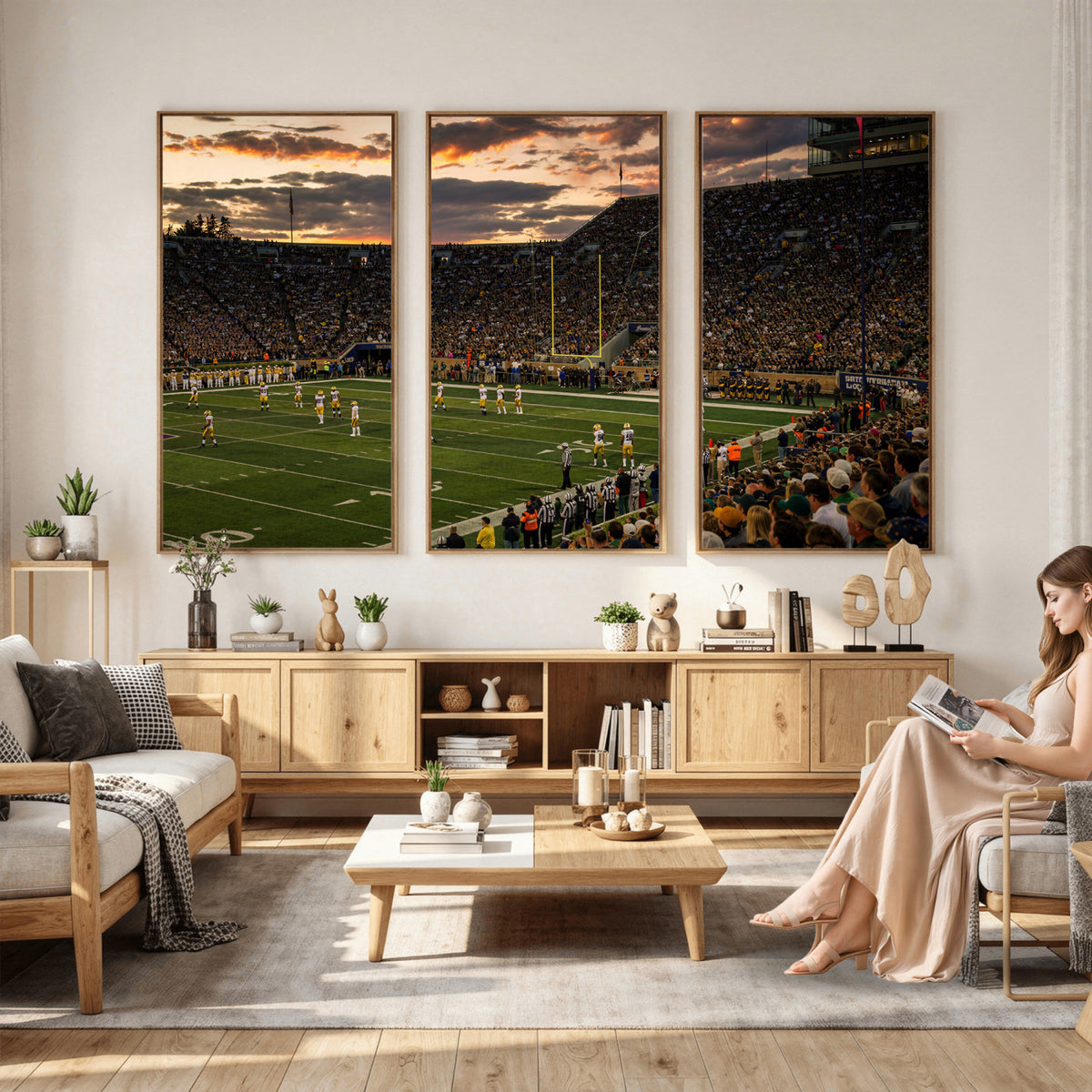 17703678-MGV-CV-36X24 - Stadium Wall Art Canvas Print