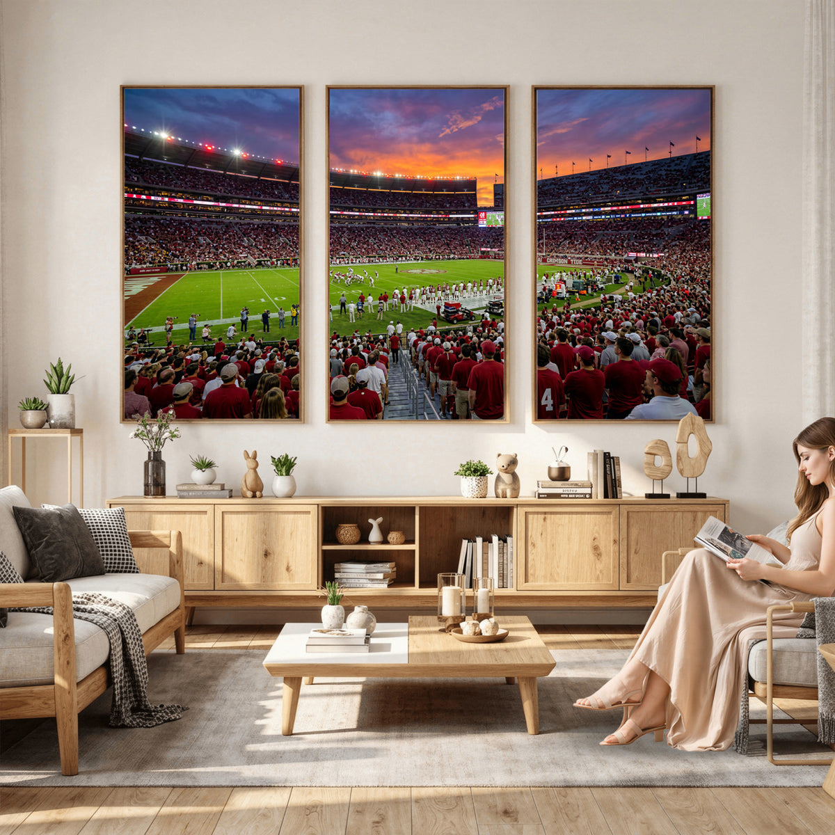 47822048-MGV-CV-36X24 - Stadium Wall Art Canvas Print