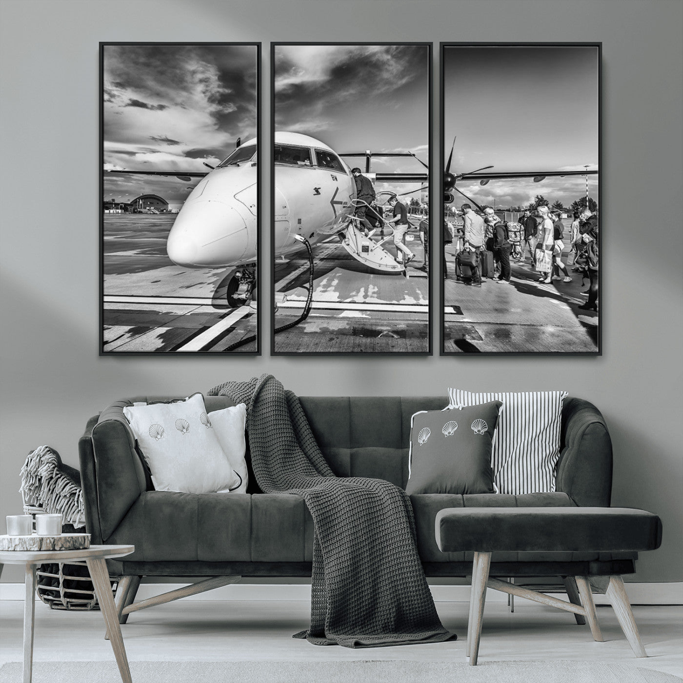 MGV-FC-48X32-3P - Planet Wall Art Canvas Print