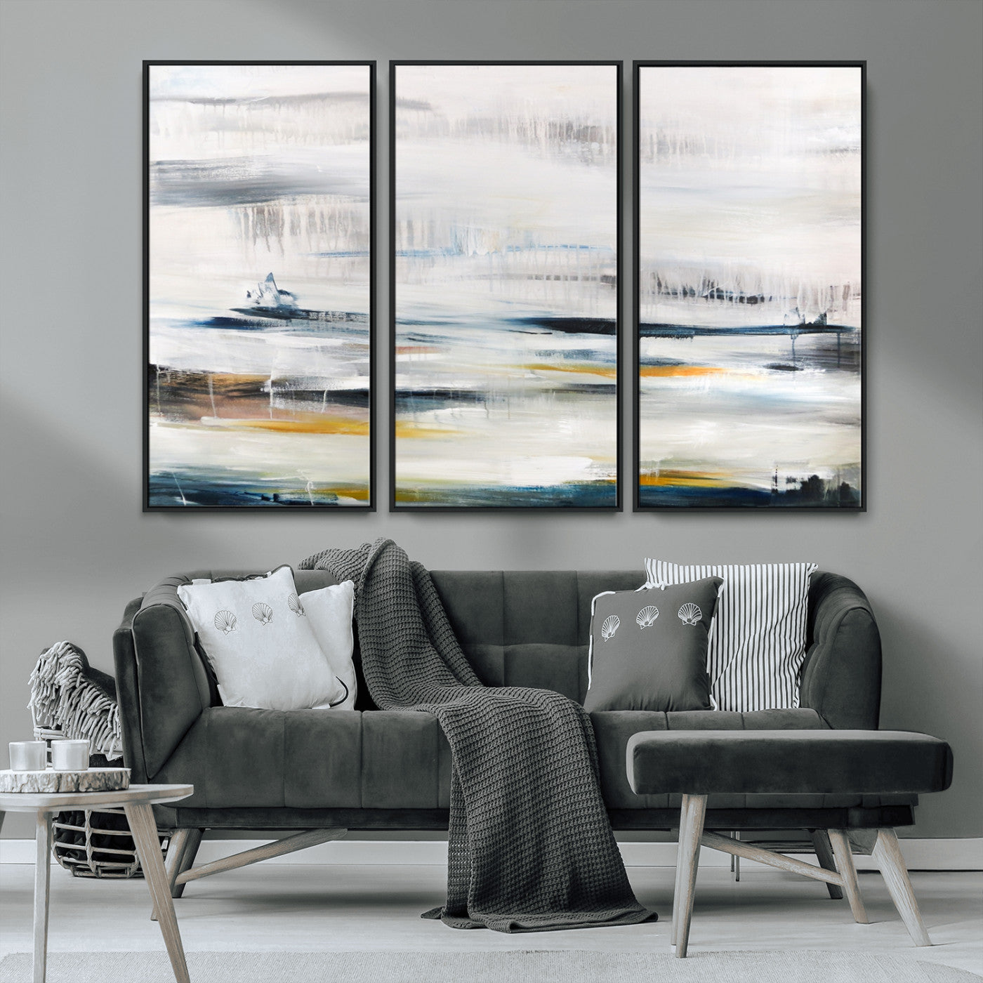 74932-MGV-CV-36X24-Soft Color Abstract Canvas Print