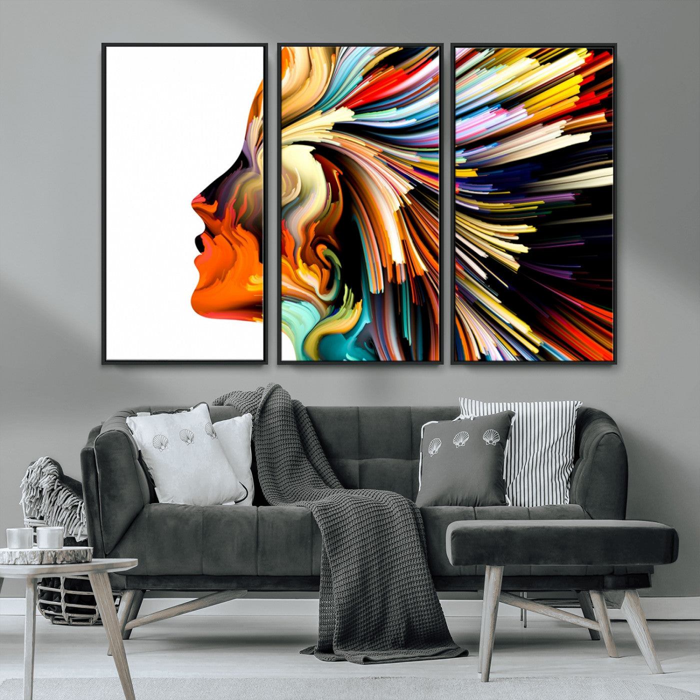 MGV-FC-48X32-3P - Profile Colors Canvas Print