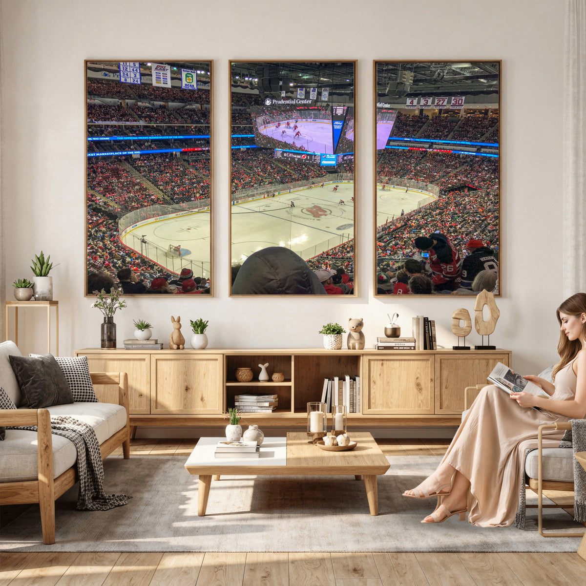 29638-MGV-CV-36X24 - Prudential Center Newark New Jersey Devils Hockey Stadium