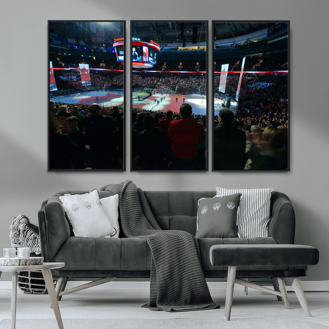 MGV-FC-48X32-3P - Rogers Arena Vancouver Canucks Ice Hockey Stadium Wall Art, Vancouver Canucks Ice Hockey Print