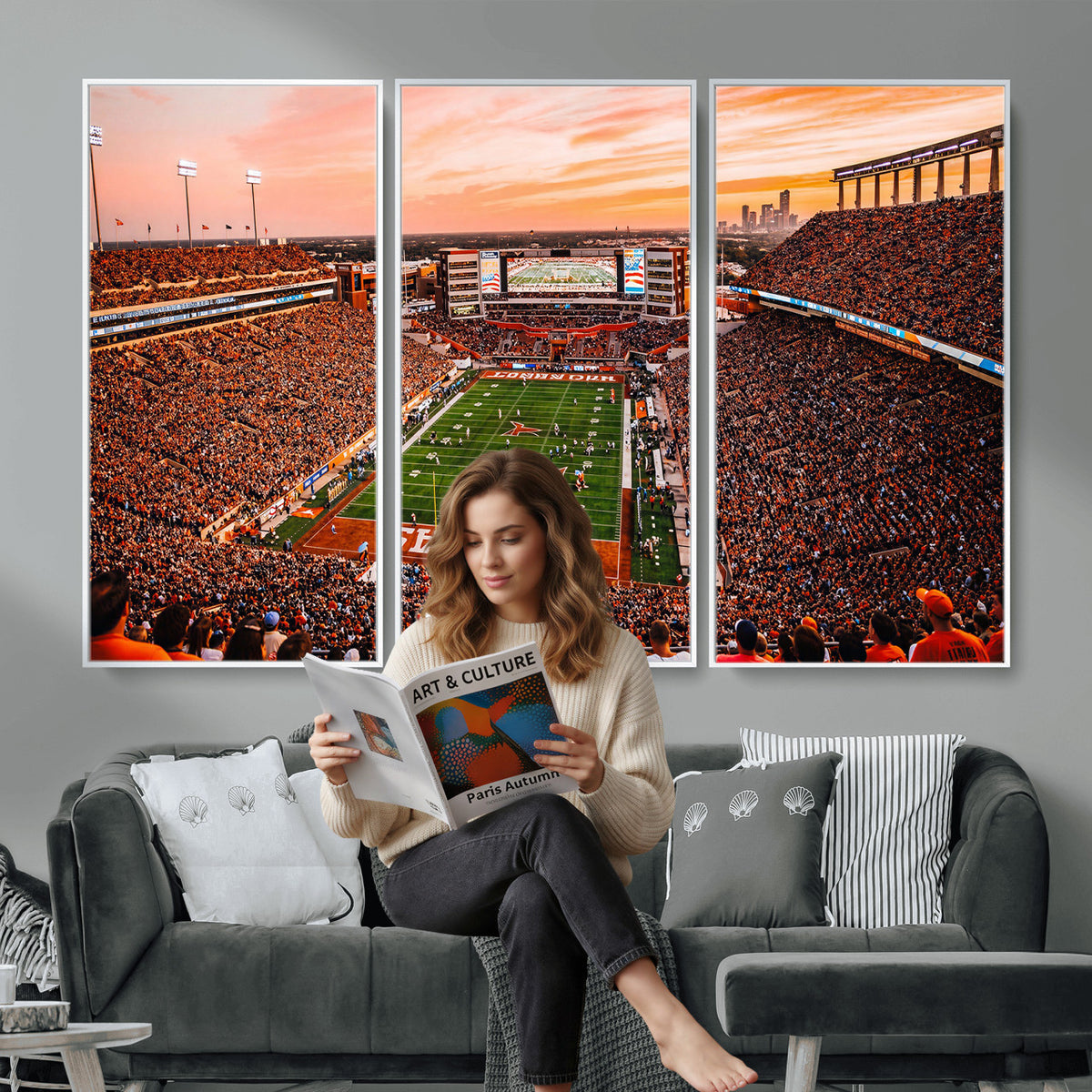 24606043-MGV-CV-36X24 - Stadium Wall Art Canvas Print