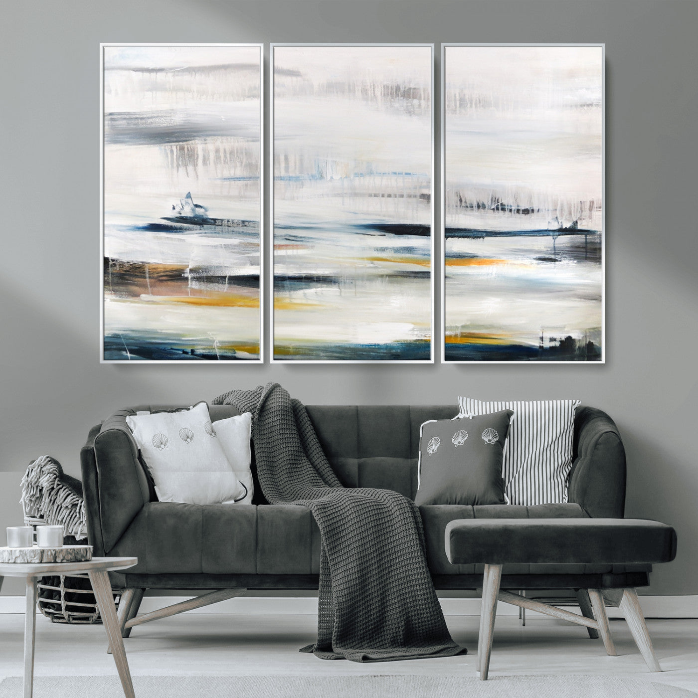 74932-MGV-CV-36X24-Soft Color Abstract Canvas Print