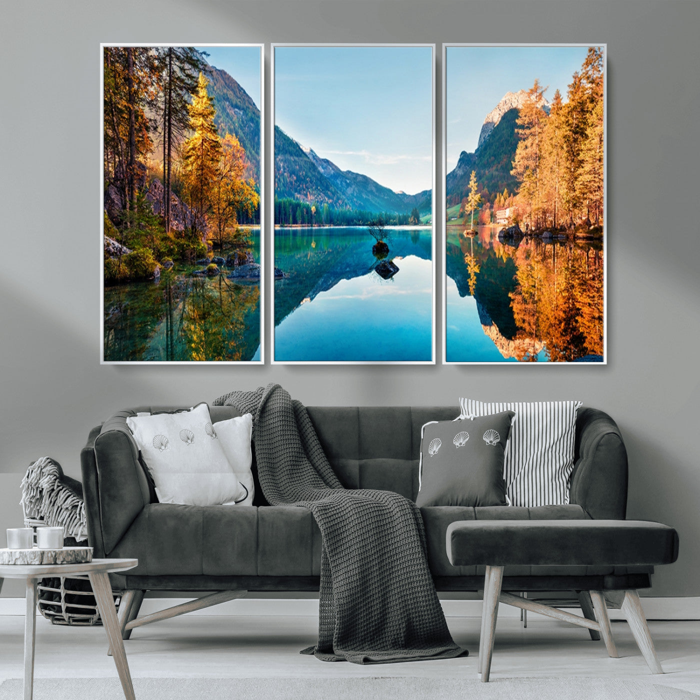 MGV-FC-48X32-3P - Fantastic Autumn Panorama Wall Art Canvas Print