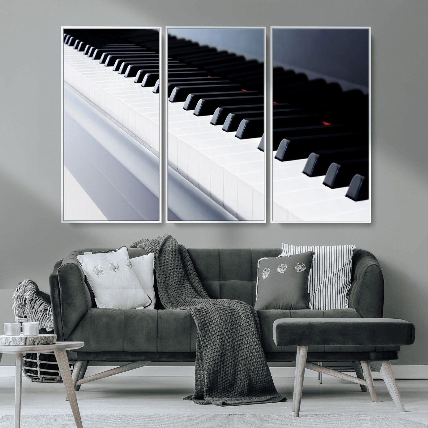 MGV-FC-48X32-3P - Piano Artwork Canvas Wall Art Print