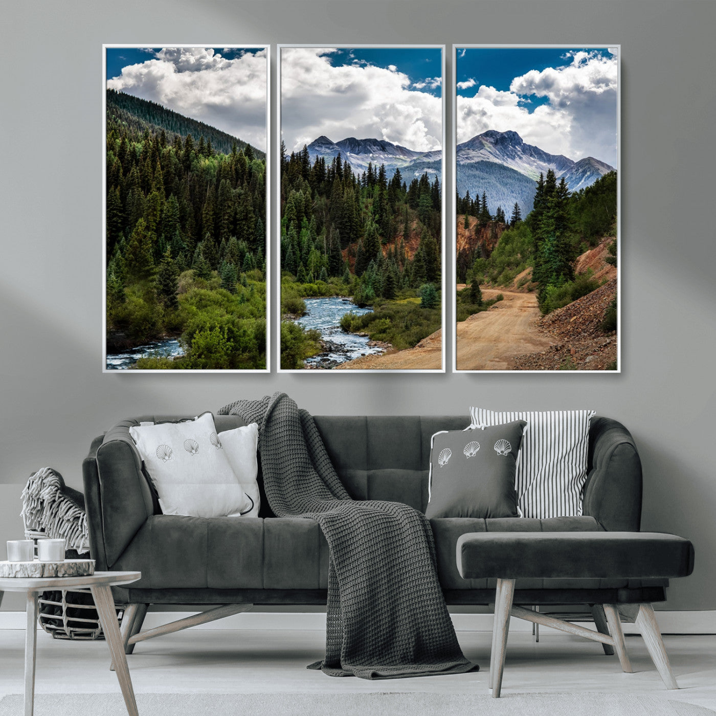 MGV-FC-48X32-3P - San Juan Nal Forest Wall Art Landscape Canvas Print