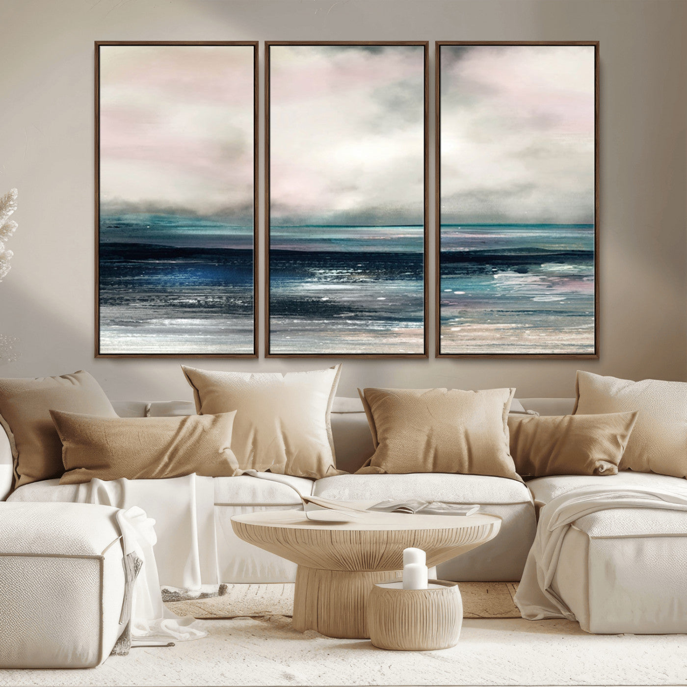 MGV-FC-48X32-3P - Contemporary Abstract Wall Art Canvas Print