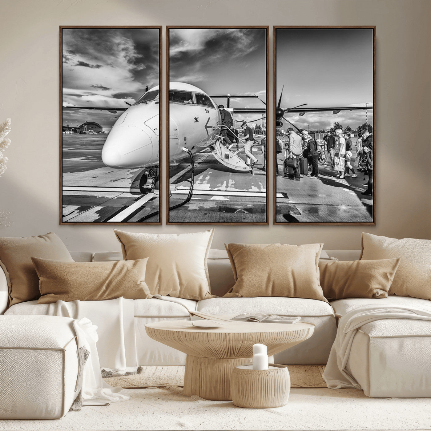 MGV-FC-48X32-3P - Planet Wall Art Canvas Print