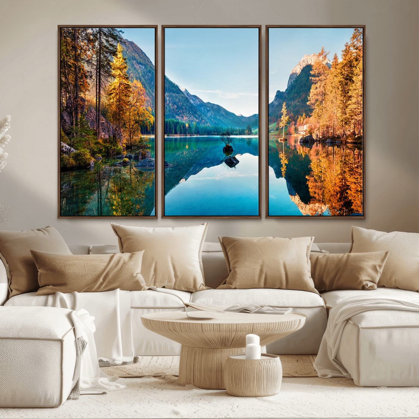 MGV-FC-48X32-3P - Fantastic Autumn Panorama Wall Art Canvas Print