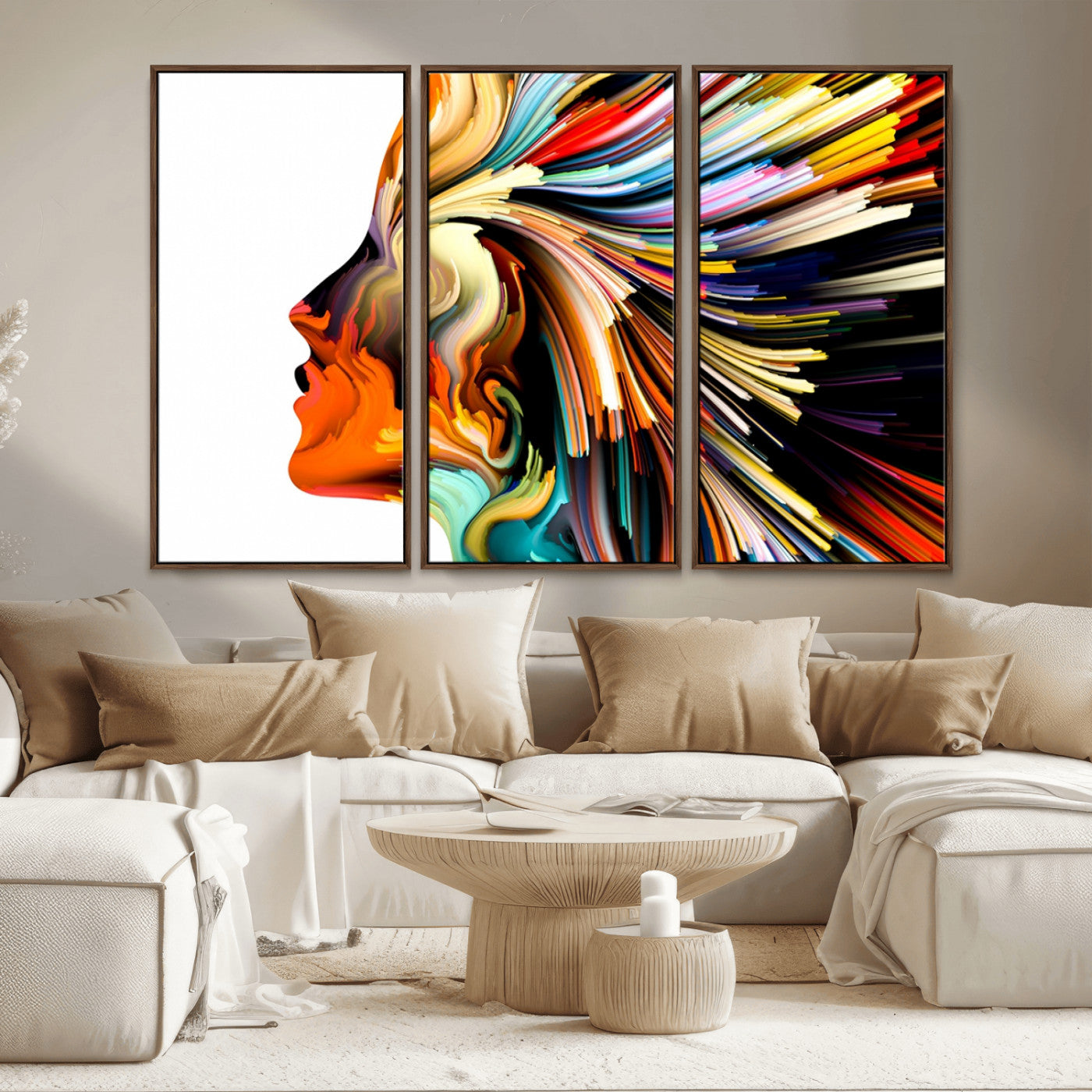 MGV-FC-48X32-3P - Profile Colors Canvas Print