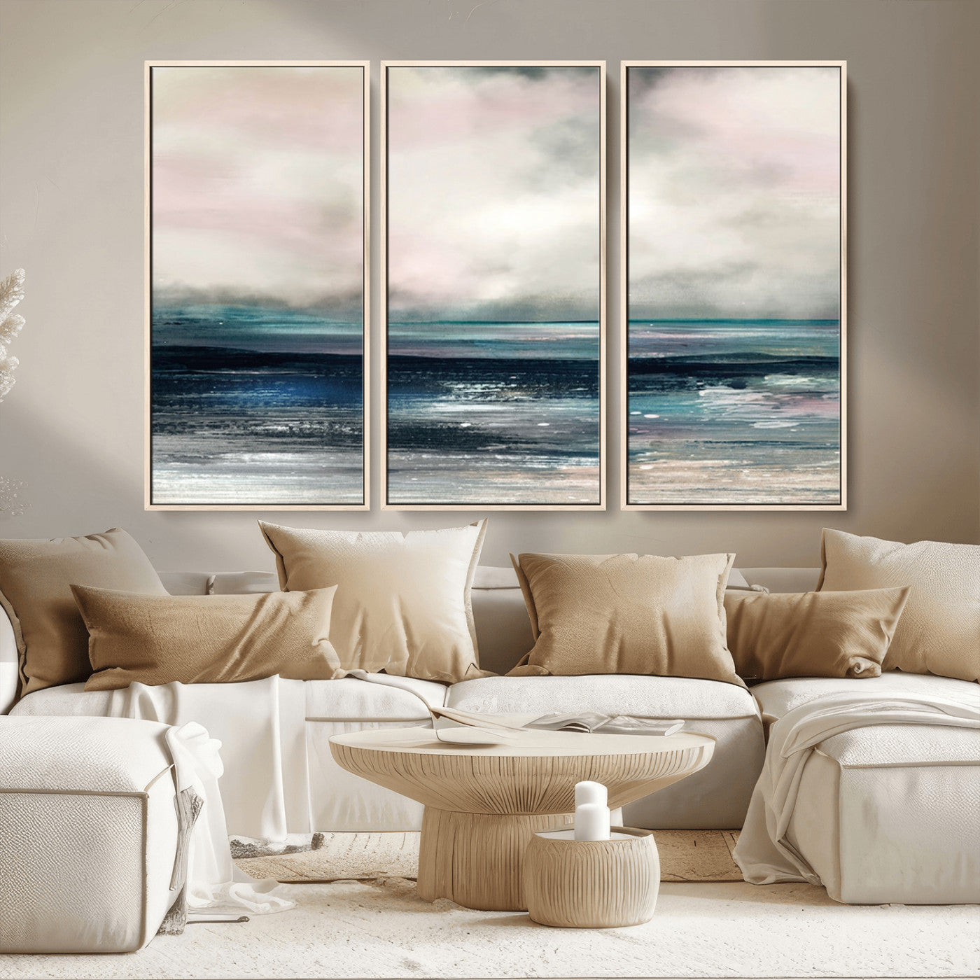 MGV-FC-48X32-3P - Contemporary Abstract Wall Art Canvas Print