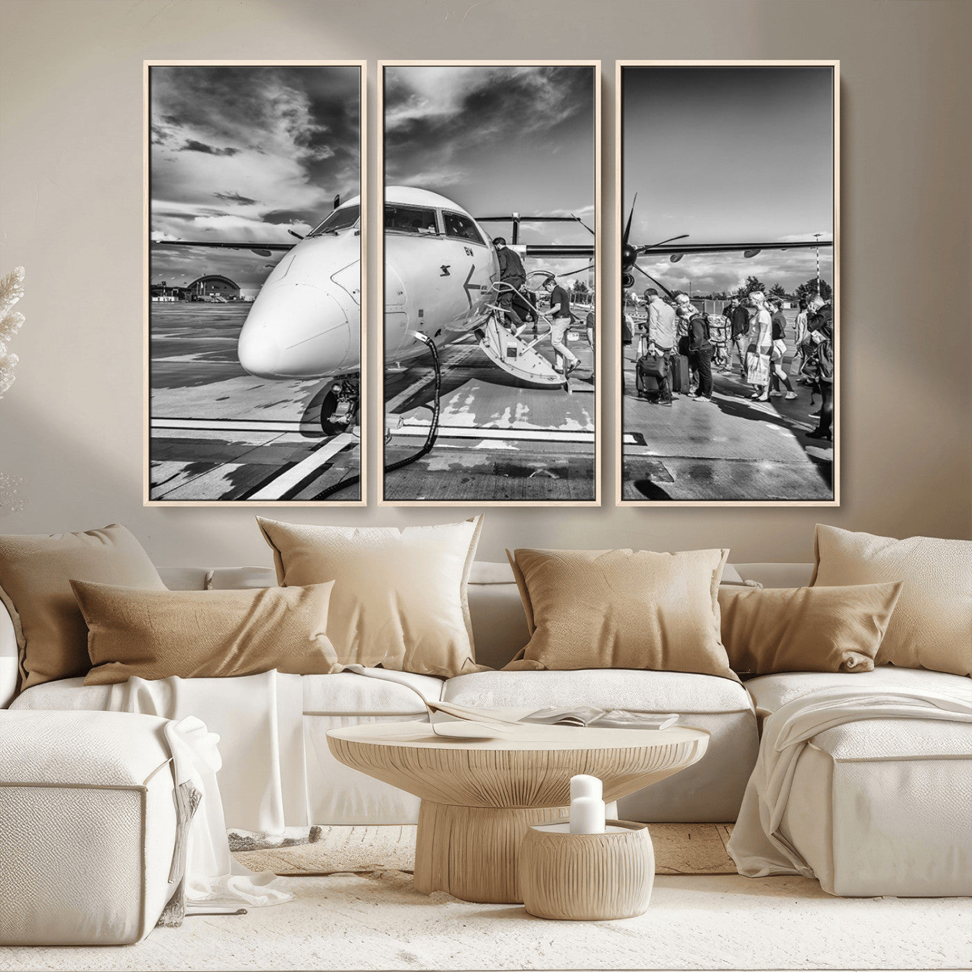 MGV-FC-48X32-3P - Planet Wall Art Canvas Print