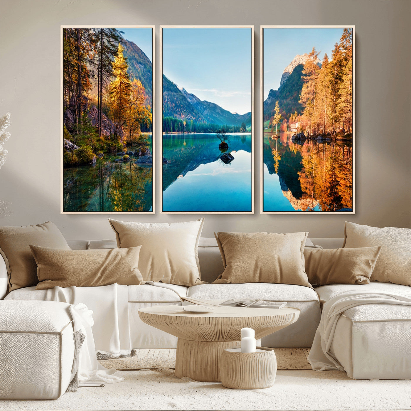 MGV-FC-48X32-3P - Fantastic Autumn Panorama Wall Art Canvas Print