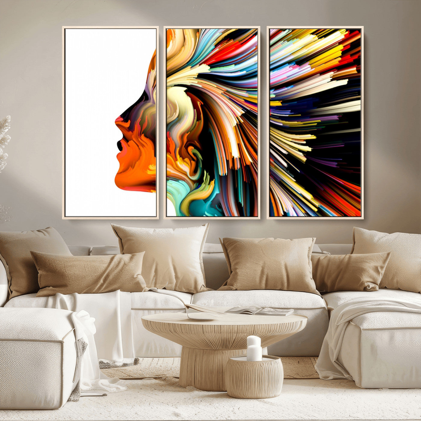 MGV-FC-48X32-3P - Profile Colors Canvas Print