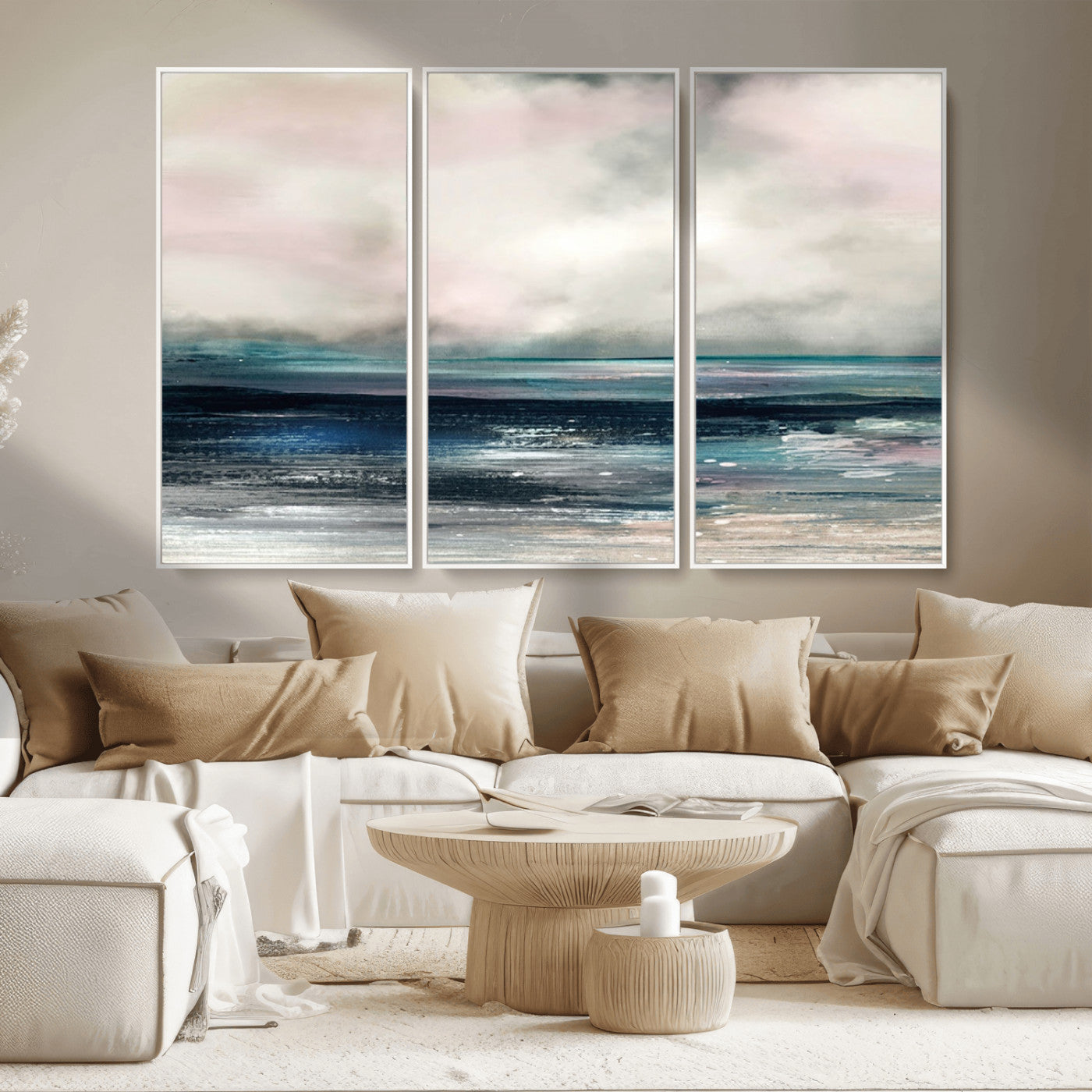 MGV-FC-48X32-3P - Contemporary Abstract Wall Art Canvas Print