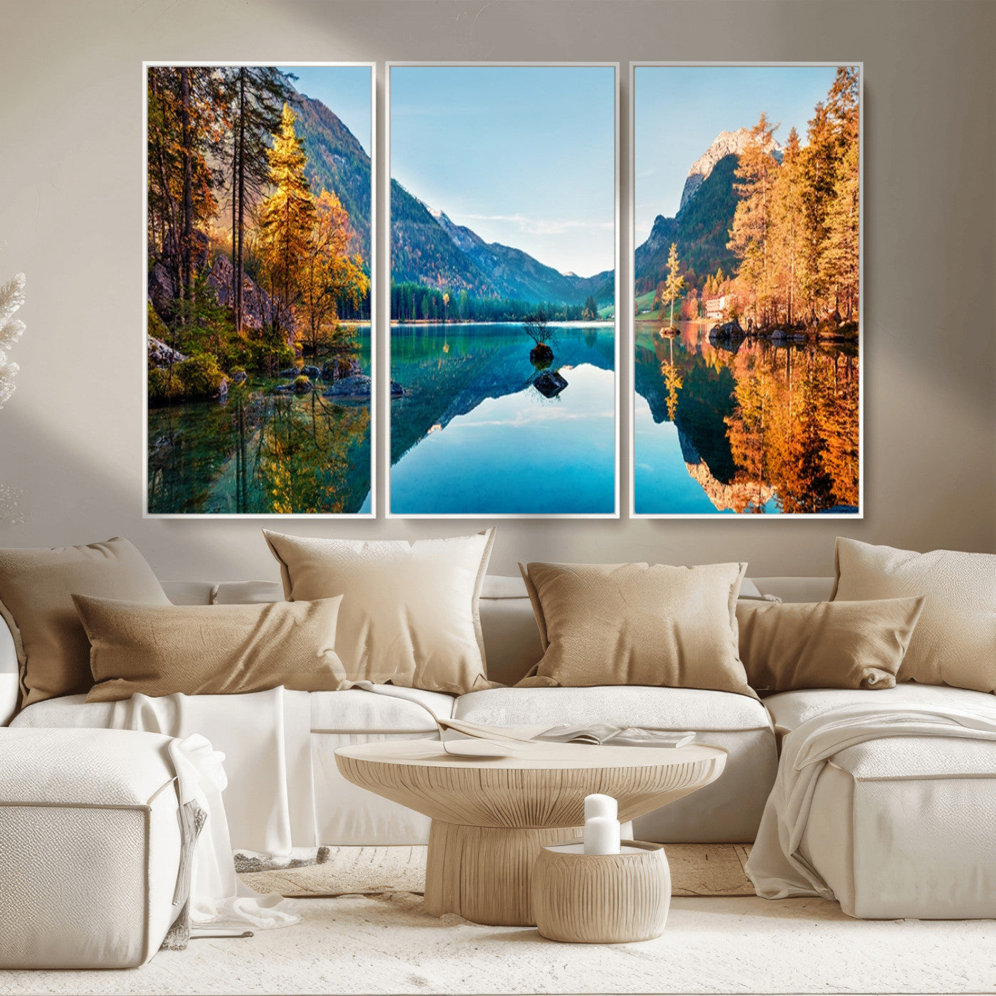 MGV-FC-48X32-3P - Fantastic Autumn Panorama Wall Art Canvas Print