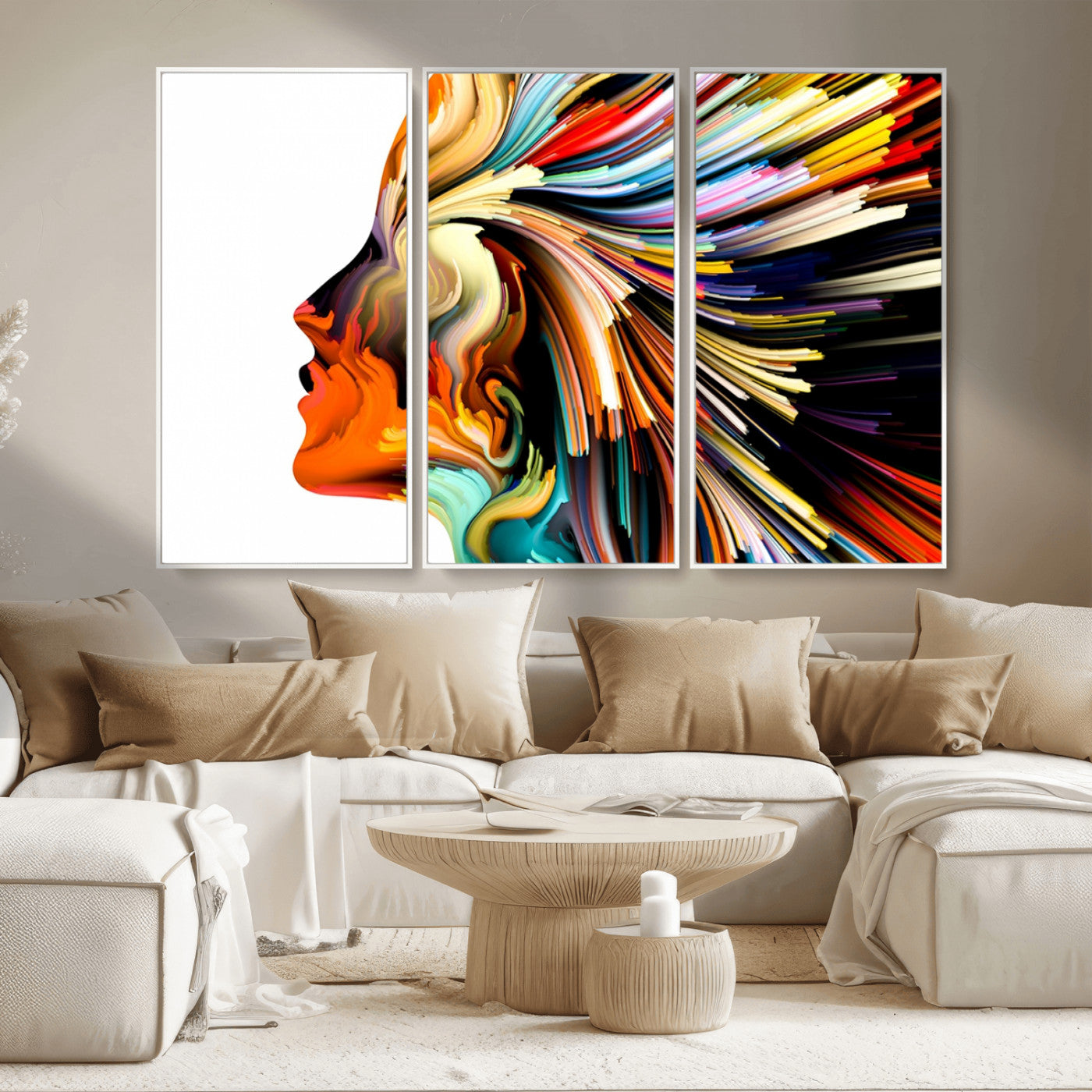 MGV-FC-48X32-3P - Profile Colors Canvas Print