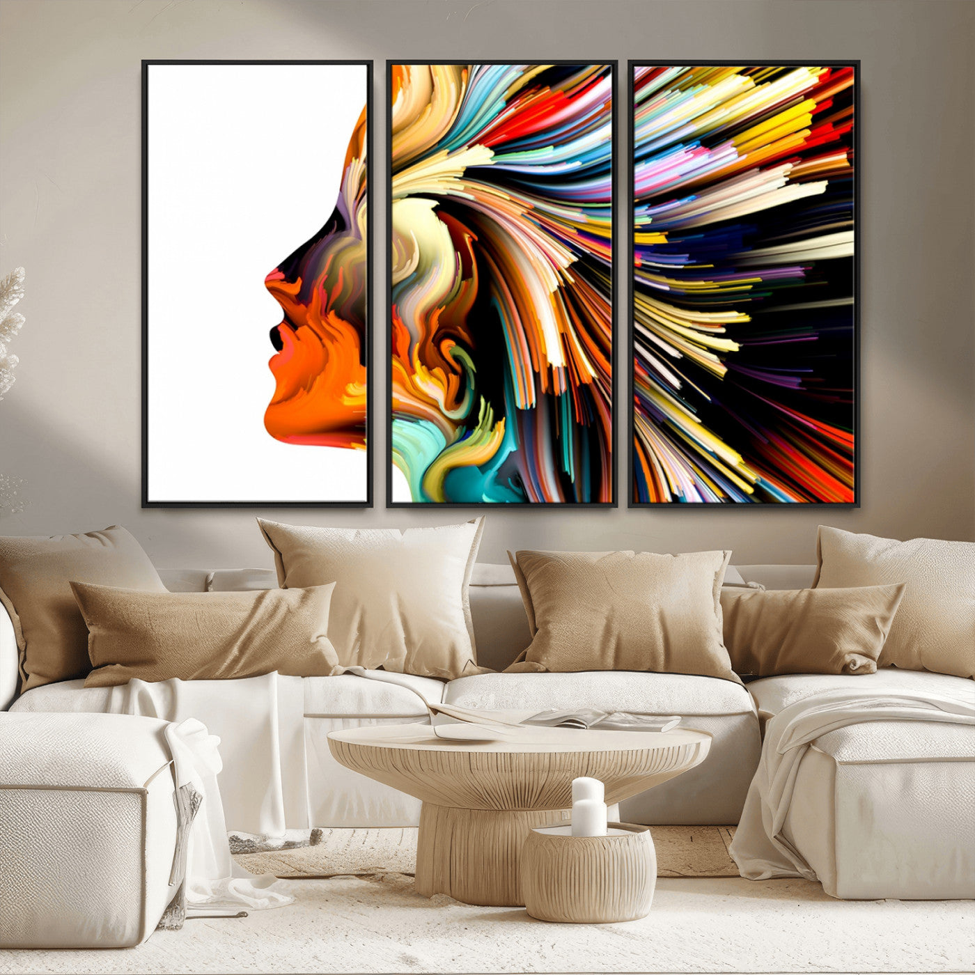 MGV-FC-48X32-3P - Profile Colors Canvas Print