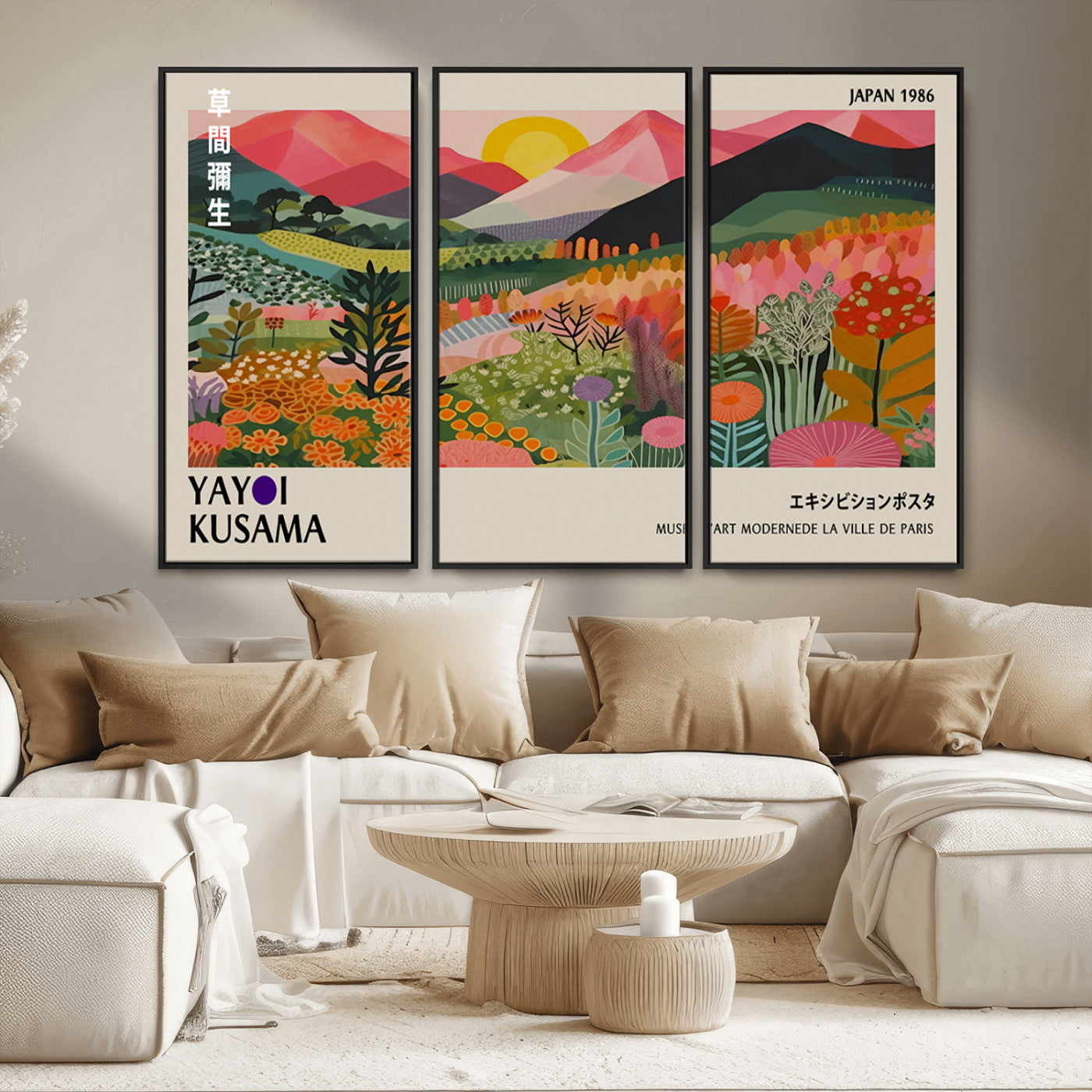 MGV-FC-48X32-3P - Old Barn Wall Art Canvas Print, Framed Rustic Barn Art Picture Print, Moody Farm Perfect Rustic