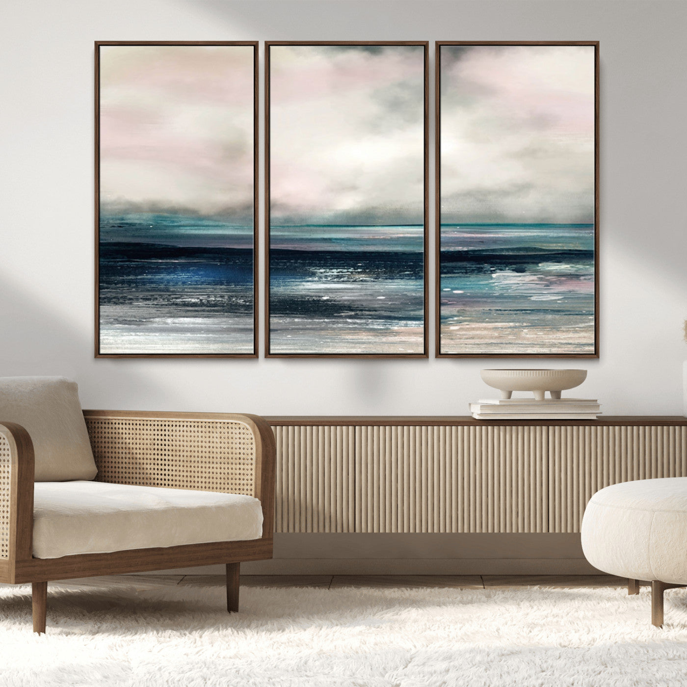 MGV-FC-48X32-3P - Contemporary Abstract Wall Art Canvas Print
