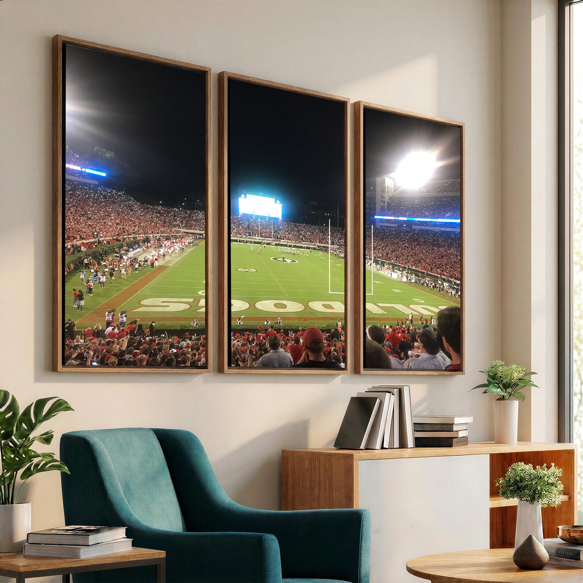 16230786-MGV-CV-36X24 - Dooley Stadium Wall Art, Sports Arena Panoramic Canvas