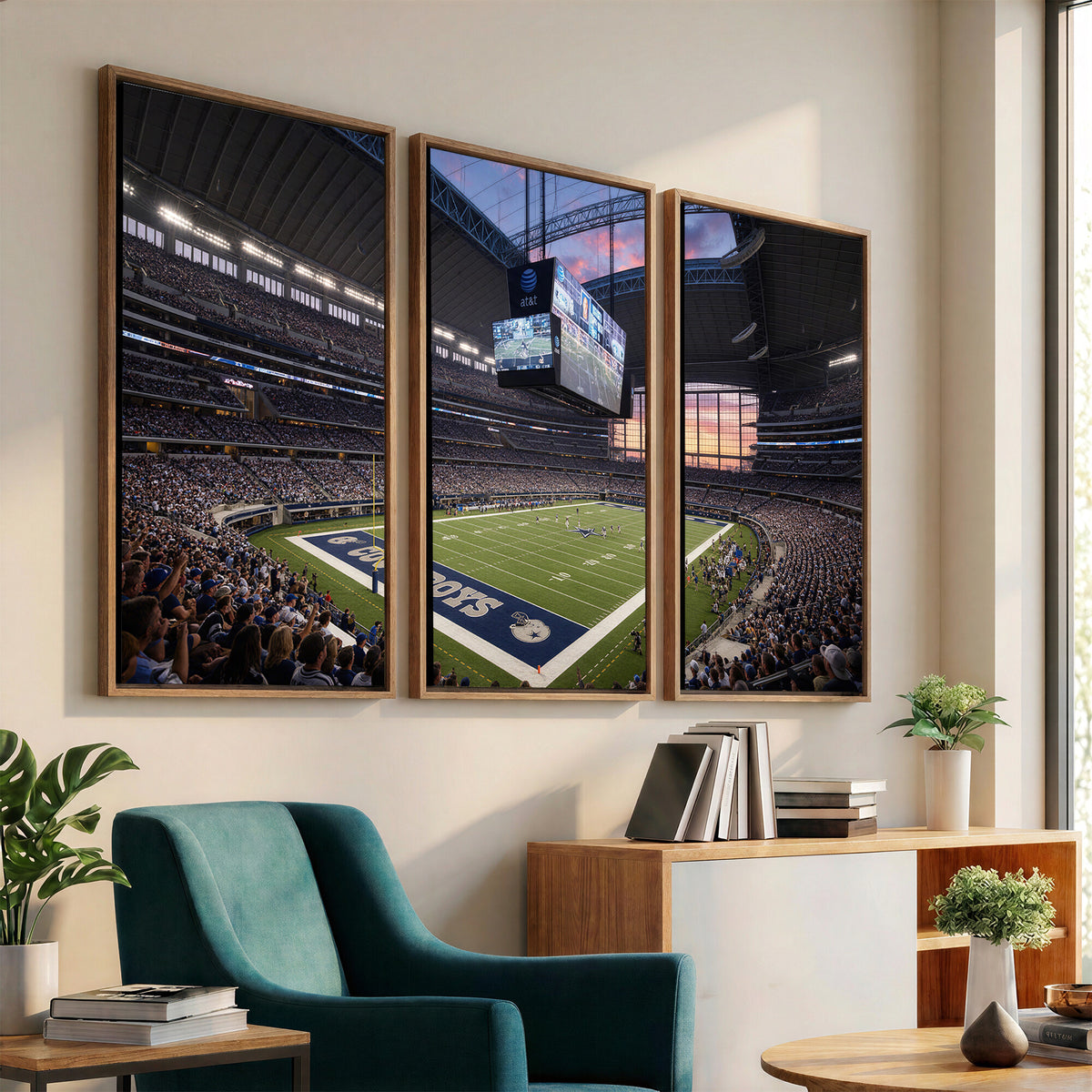 25449193-MGV-CV-36X24 - Stadium Wall Art Canvas Print