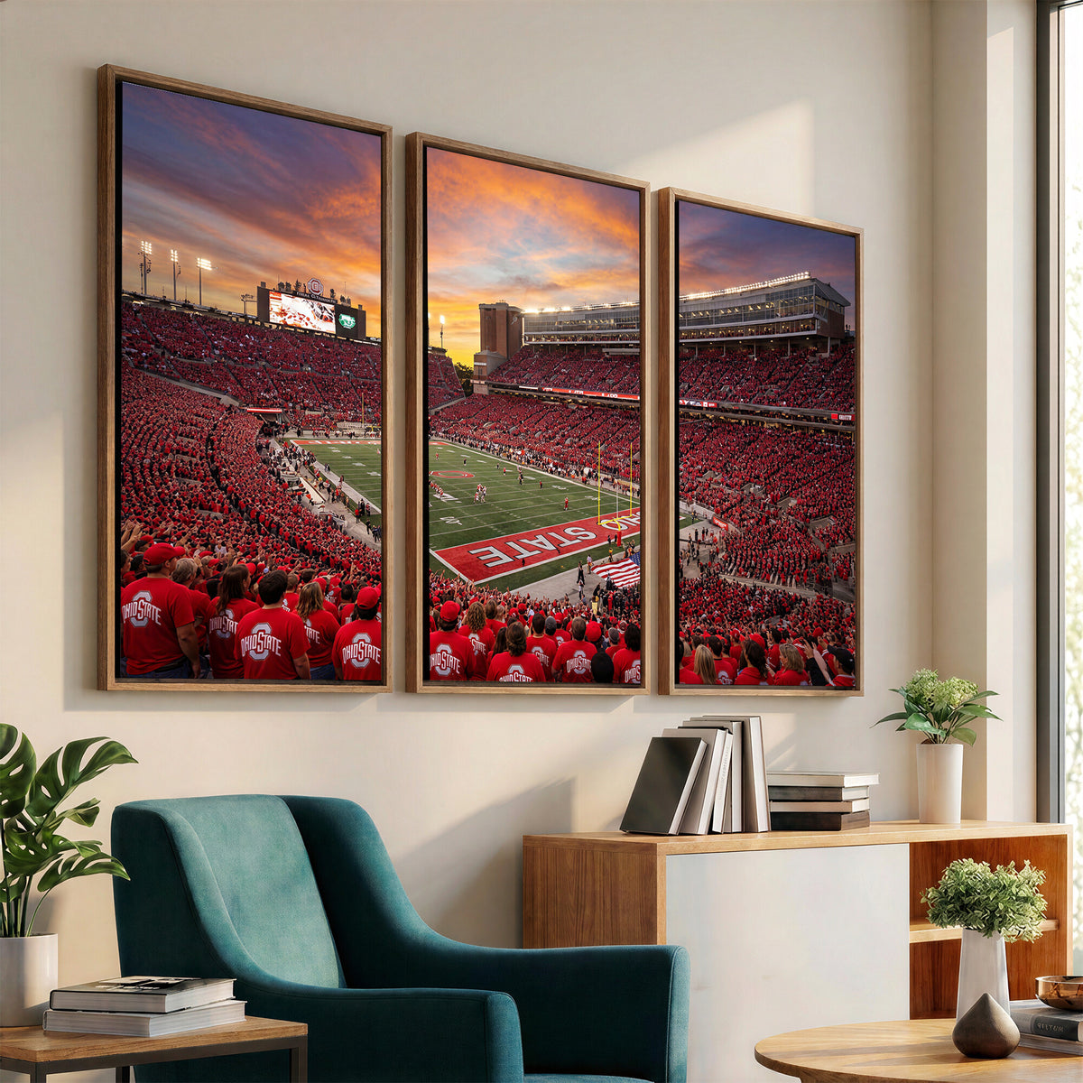 73119077-MGV-CV-36X24 - Stadium Wall Art Canvas Print
